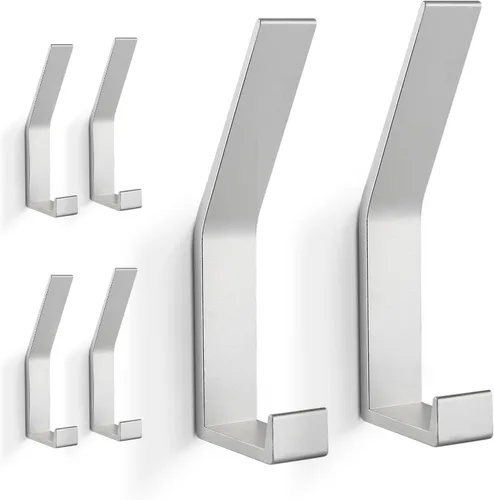 Miniatura 13 de Ganchos de pared para colgar ropa, abrigo, toalla, cuerda, llaves, sombreros, bolsos, ganchos de pared para cocina, baño, puerta, gabinete