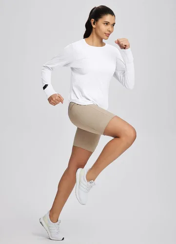 Miniatura 119 de BALEAF - Camisetas de sol de manga larga para mujer, con FPU 50+, para senderismo, ligeras, de secado rápido, protección contra rayos ultravioleta