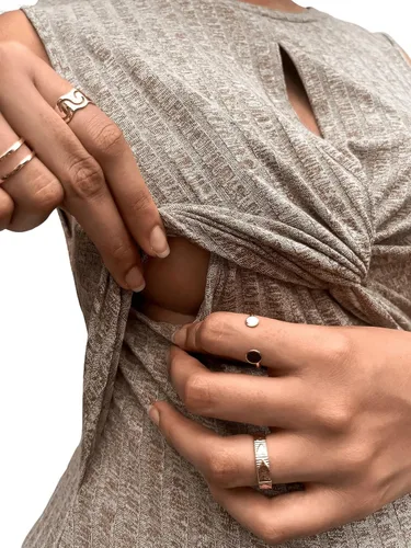 Miniatura 5 de Verdusa Vestido de maternidad sin mangas para mujer