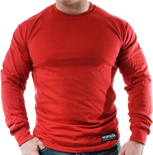Miniatura 6 de Monsta Clothing Co. Entrenamiento de culturismo masculino (Monsta Classic-000) Gimnasio LNGSLV