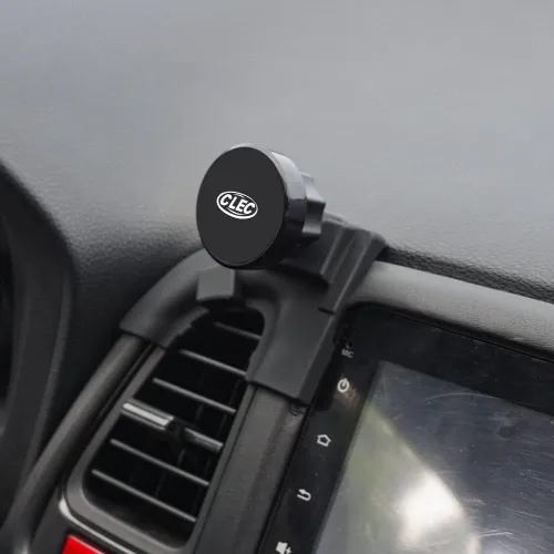 Bwen Soporte de teléfono de coche para Honda HRV fuerte soporte magnético para teléfono H-RV 2016-2022, soporte de teléfono de ajuste personalizado