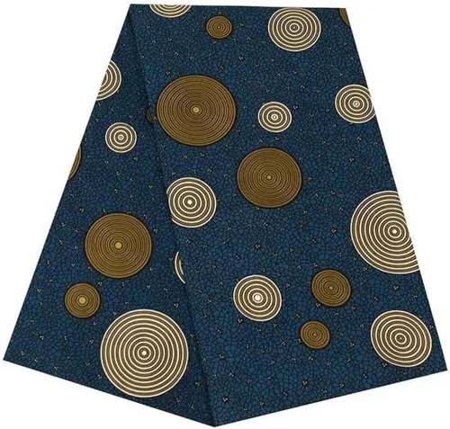 Miniatura 23 de HollandaisWax Tela africana 6 yarda impresa tela africana Ankara tela de cera para vestido de fiesta 6681NEWa