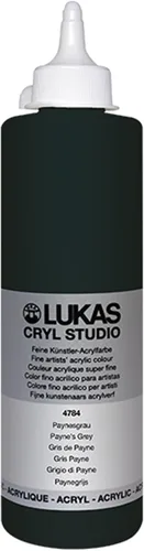 Miniatura 17 de Lukas CRYL Studio Artist - Pintura acrílica para artistas, Alizarín Carmesí, tubo de 125 ml - Pinturas acrílicas de alto pigmento para pintura