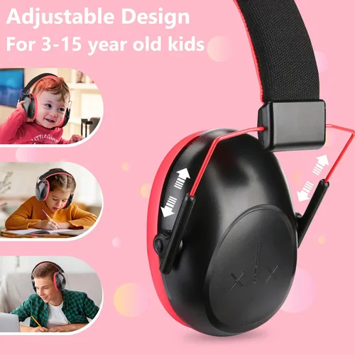Miniatura 3 de ProCase Auriculares con Cancelación de Ruido para Niños, Protección Auditiva para Niños Monster Jam Truck, Protección Auditiva contra Fuegos