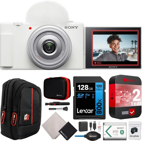Miniatura 13 de Cámara Sony ZV-1F Vlog Modelo oficial de Sony USA Video 4K 20.1MP para creadores de contenido y vloggers Paquete con CPS 2 YR Paquete