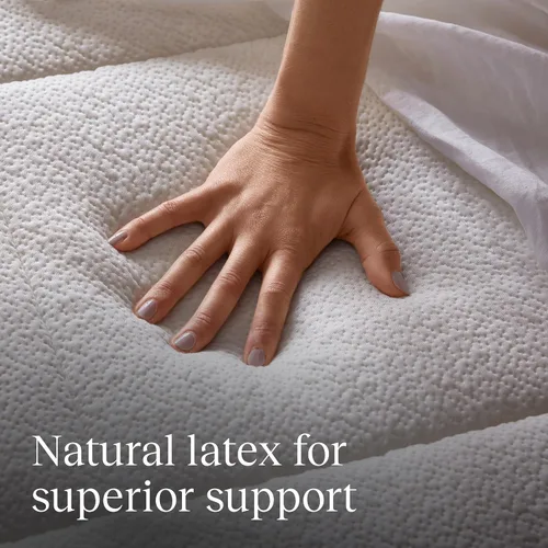 Miniatura 3 de Colchón híbrido individual Awara Premier Luxury de 12 pulgadas - Látex natural orgánico certificado - Lana sostenible de Nueva Zelanda - Sin fibra
