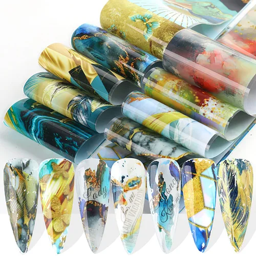 Miniatura 43 de Calcomanías de arte de uñas para el día de San Valentín, calcomanías de transferencia de arte de uñas, suministros de uñas, labios rosas, corazón