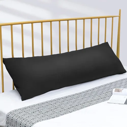 Miniatura 2 de DOWNCOOL Relleno de almohada de cuerpo completo de lujo con funda de fibra, almohada corporal ultrasuave para dormir, inserto de almohada de cama