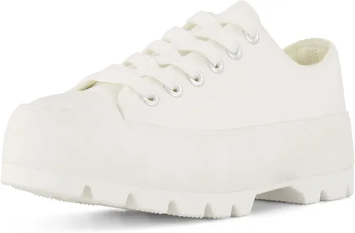 Miniatura 2 de CUSHIONAIRE Vasco Low Top - Tenis de lona para mujer + espuma viscoelástica, Negro