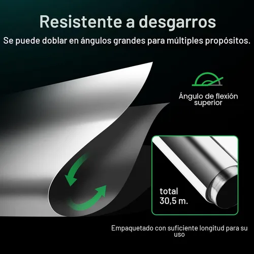 Miniatura 6 de VIVOSUN - Rollo de película Mylar altamente reflectante de 4 pies x 100 pies para cuarto de cultivo al aire libre y decoración interior. Pintura