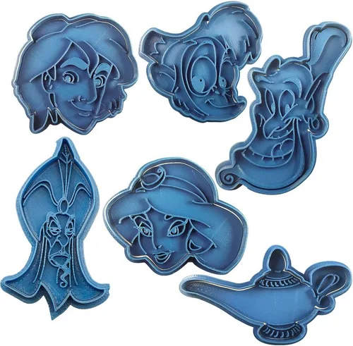 Cuticuter Aladdin Pack - Cortador de galletas, color azul