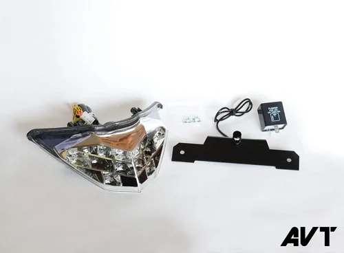 Miniatura 5 de AVT Kit eliminador de guardabarros Ninja 300 2013-2017 - Luz trasera LED integrada