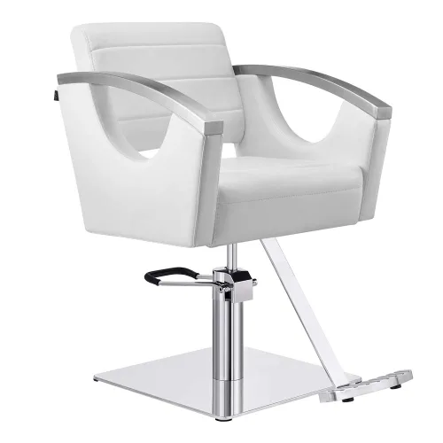 Miniatura 8 de Silla de salón de belleza Silla de belleza hidráulica para salón de diseño europeo - Bello-G Gris