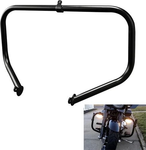Barra de choque de carretera de 1 1/4 pulgadas para Harley Touring Road King FLHR Electra Glide Standard FLHT Road Glide FLTR FLTRX Street Glide