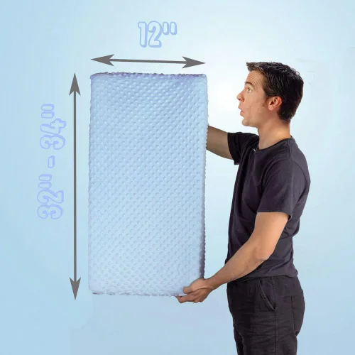 Miniatura 7 de Funda para cambiador de bebé, súper suave, con lunares Minky para bebés, niñas y niños, ultra cómoda, segura para bebés, se ajusta a almohadillas
