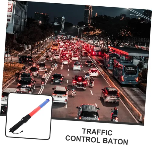 Miniatura 6 de MAGICLULU Tráfico luminoso reutilizable LED Cheering Stick para conciertos Alertas de emergencia Control de tráfico Eventos comunitarios