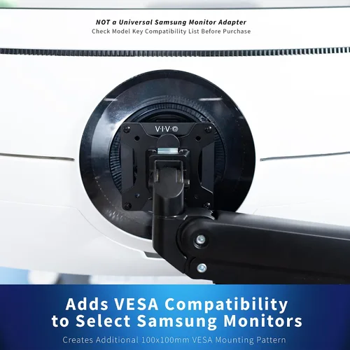 Miniatura 6 de VIVO Placa Adaptadora VESA de Receso Profundo Diseñada para Monitores Samsung Odyssey Neo G9, G95NA, y Odyssey G9, VESA 100x100, Montura-SG9