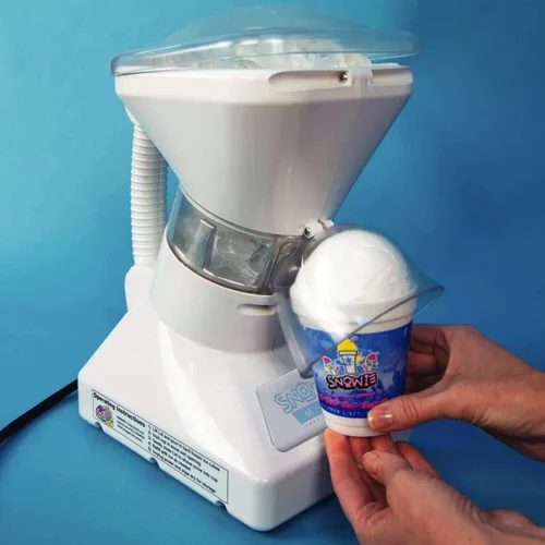Miniatura 6 de SNOWIE - Máquina de Conos de Nieve Little Snowie Max - Fabricadora de Hielo Raspado Premium, Con Mezcla de Jarabe en Polvo con Palitos, Kit de 6