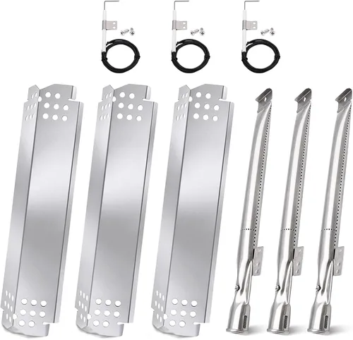 Miniatura 9 de Criditpid Piezas de repuesto para parrilla Nexgrill 2 quemadores 720-0864M, 720-0864, 4 quemadores 720-0830H, 720-0783E, Tienda de calor