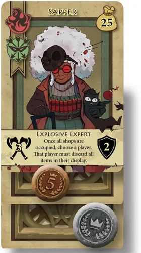 Miniatura 5 de Renegade Game Studios Bargain Quest - Juego de mesa de expansión de ladrillo y mortero para noche de juegos familiares de 2 a 6 jugadores