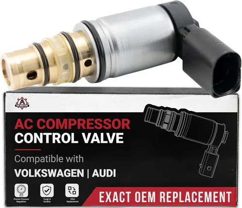 Válvula de solenoide de control del compresor de AC para Volkswagen Jetta Sanden PXE16 PXE14 1K0820803E - VW GTI, Golf, Passat, Tiguan, Jetta TDI y