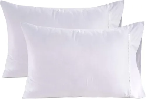 Miniatura 41 de Lane Linen - Juego de 2 fundas de almohada, 100% algodón orgánico puro, tamaño king, color amarillo claro/vainilla (20 x 36 pulgadas)