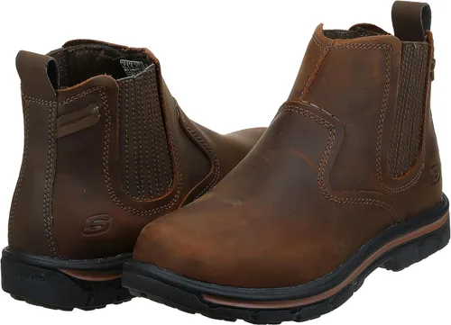 Miniatura 7 de Skechers - Botas Dorton para hombre, con calce relajado