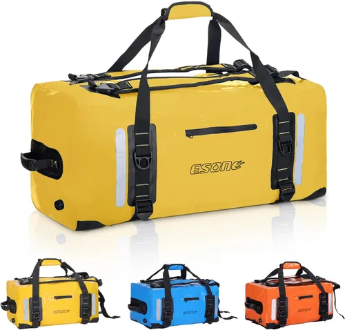 Miniatura 13 de ESONE Bolsas Secas Mochila Impermeable para Hombres/Mujeres Bolsas Secas para Kayak Mochila Impermeable para Viajes Mochila de Bolsa Seca Bolsa