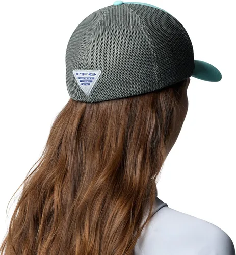 Miniatura 1012 de Columbia - Gorra de malla con bandera con árboles unisex para adultos, corona alta