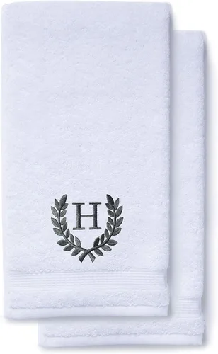 Miniatura 133 de Toallas de mano decorativas y con monograma para baño, cocina, maquillaje Regalo personalizado para boda-nupcial Toalla turca de lujo