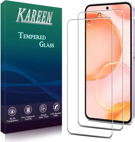 Miniatura 11 de KAREEN Paquete de 2 protectores de pantalla de privacidad para Samsung Galaxy S23 FE 5G / A54 5G anti espía privado de vidrio templado