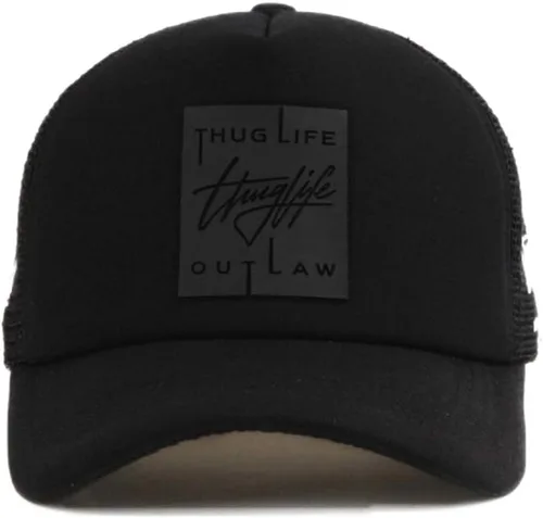 Miniatura 2 de Thuglife Rubber Box Patch Sport Outdoor Kpop Mesh Baseball Cap Foam Trucker Hat