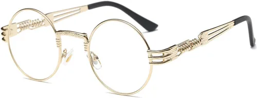 Miniatura 45 de Dollger Gafas de sol redondas Steampunk con marco de metal