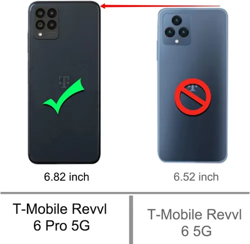 Miniatura 2 de Osophter Funda para Revvl 6 Pro 5G, transparente con protector de pantalla, TPU absorción de golpes, flexible para teléfono celular T-Mobile T Phone