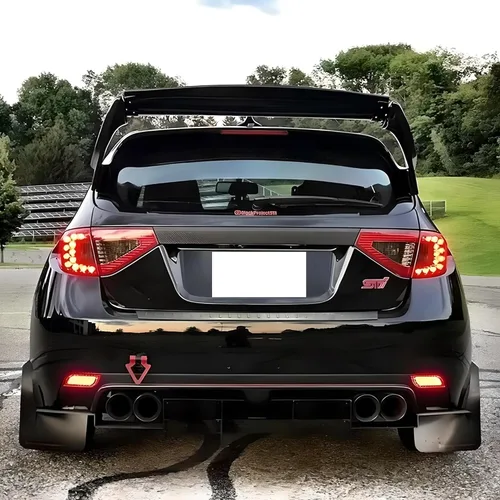 Miniatura 5 de Luces reflectoras ledes de posición para defensa iJDMTOY 26-SMD para 2008-2014 Subaru Impreza, WRX STI o XV Crosstrek 2013 en adelante, Ahumado