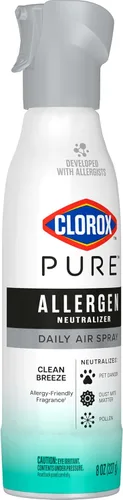 Miniatura 14 de Clorox Pure Neutralizador de alérgenos en aerosol diario, brisa limpia, 8 onzas