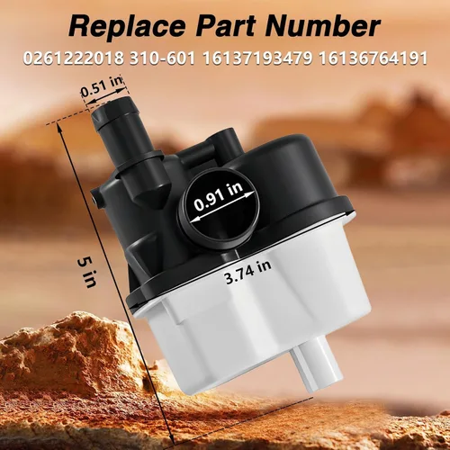 Miniatura 3 de EVERBUL Bomba de detección de fugas de vapor de combustible Bomba Dmtl compatible con BMW 128i 135i 325i 328i 330i 335i 525i 530i 535i 540i