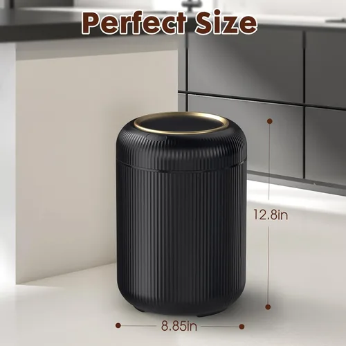 Miniatura 7 de Procade - Basurero automático sin contacto para baño, cubo de basura con sensor de movimiento, basurero inteligente de 3 galones / 11 L para oficina