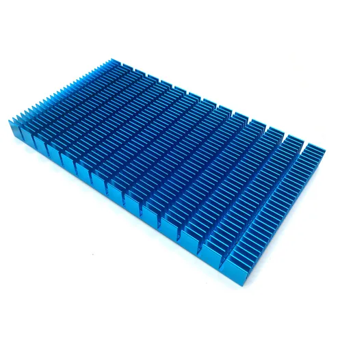 Miniatura 4 de Tono azul de aluminio del ventilador 492.1x278.9x39.4 ft m del disipador de calor del disipador de calor