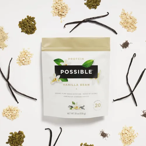 Miniatura 5 de Possible Proteína en polvo – Soporte para el crecimiento muscular y la recuperación – Proteína a base de plantas – Aminoácidos esenciales y BCAA