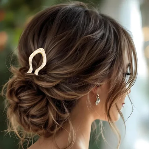 Miniatura 3 de 4 horquillas para el cabello para mujer, horquilla francesa en forma de U, horquilla francesa para el cabello, accesorios elegantes para el cabello