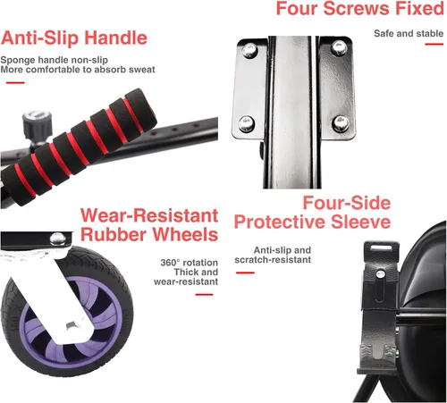 Miniatura 6 de Hoverkart - Accesorio de asiento para aeropatineta, marco ajustable de doble asiento, convierte tu scooter de equilibrio en Go Kart, se adapta a