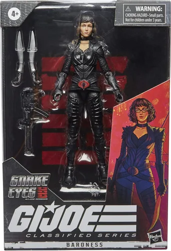Miniatura 4 de G.I. Joe Classified Series - Snake Eyes: G.I. Joe Origins Baroness - Figura coleccionable 19, juguete de alta calidad a escala de 6 pulgadas