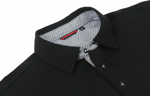 Miniatura 5 de Alex Vando Polo para hombre, manga corta, ajuste regular, diseño de moda
