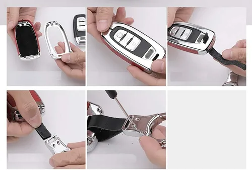 Miniatura 8 de ontto Funda para Llavero Compatible con Land Rover