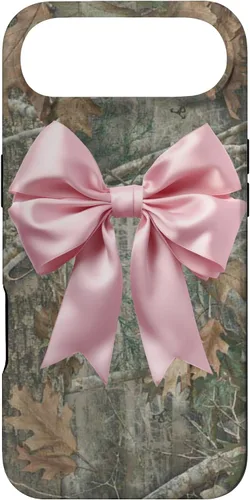 Miniatura 27 de Camo Pink Bow Case for iPhone 17
