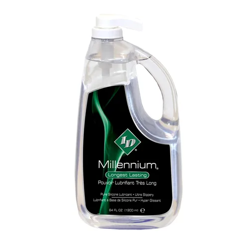 ID Lubricants Millennium Silicone, 3/Black, 64 onzas líquidas (paquete de 1)