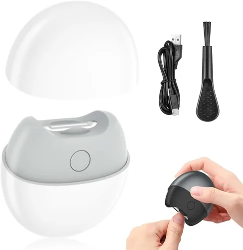 Miniatura 10 de Cortaúñas eléctrico multifuncional, cortaúñas eléctrico 2026, recortador automático de uñas con luz, 2 velocidades, cortaúñas eléctrico silencioso