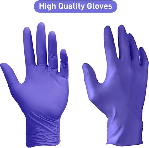 Miniatura 2 de Guantes de nitrilo PElPU, desechables para limpieza, sin polvo, sin látex, guantes protectores no estériles