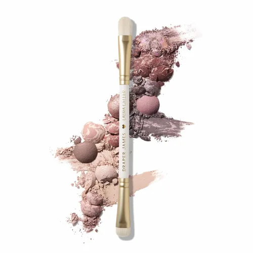 Miniatura 23 de LAURA GELLER NEW YORK - Brocha retráctil con mango de aluminio Kabuki, para todo el maquillaje facial y base para maquillaje facial líquido, crema